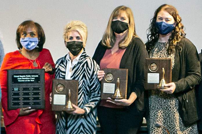 GVSU M.Ed. Alum Awarded GRPS' Jean Hamilton Cope Teacher of the Year